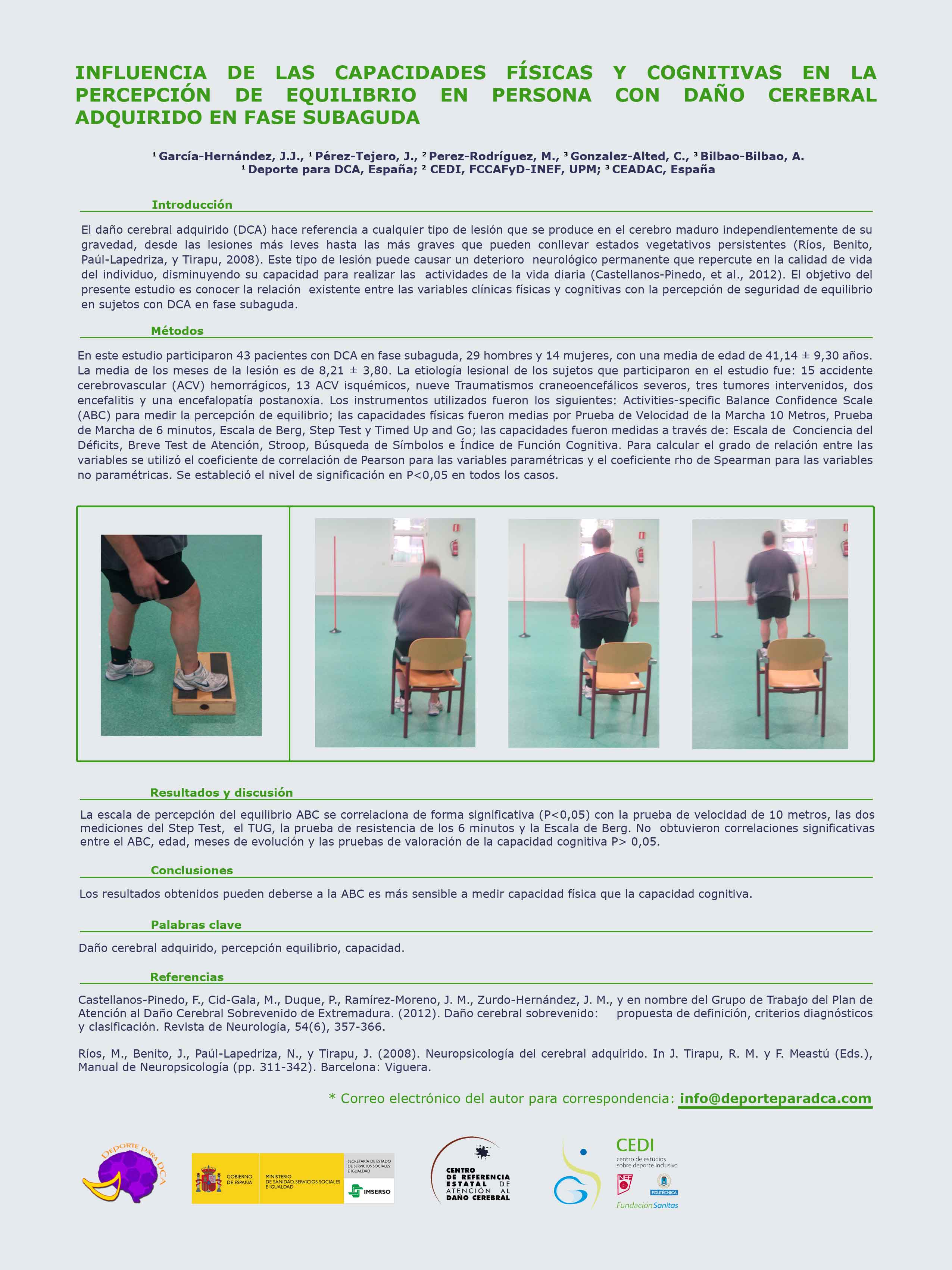 Póster elaborado para el congreso.